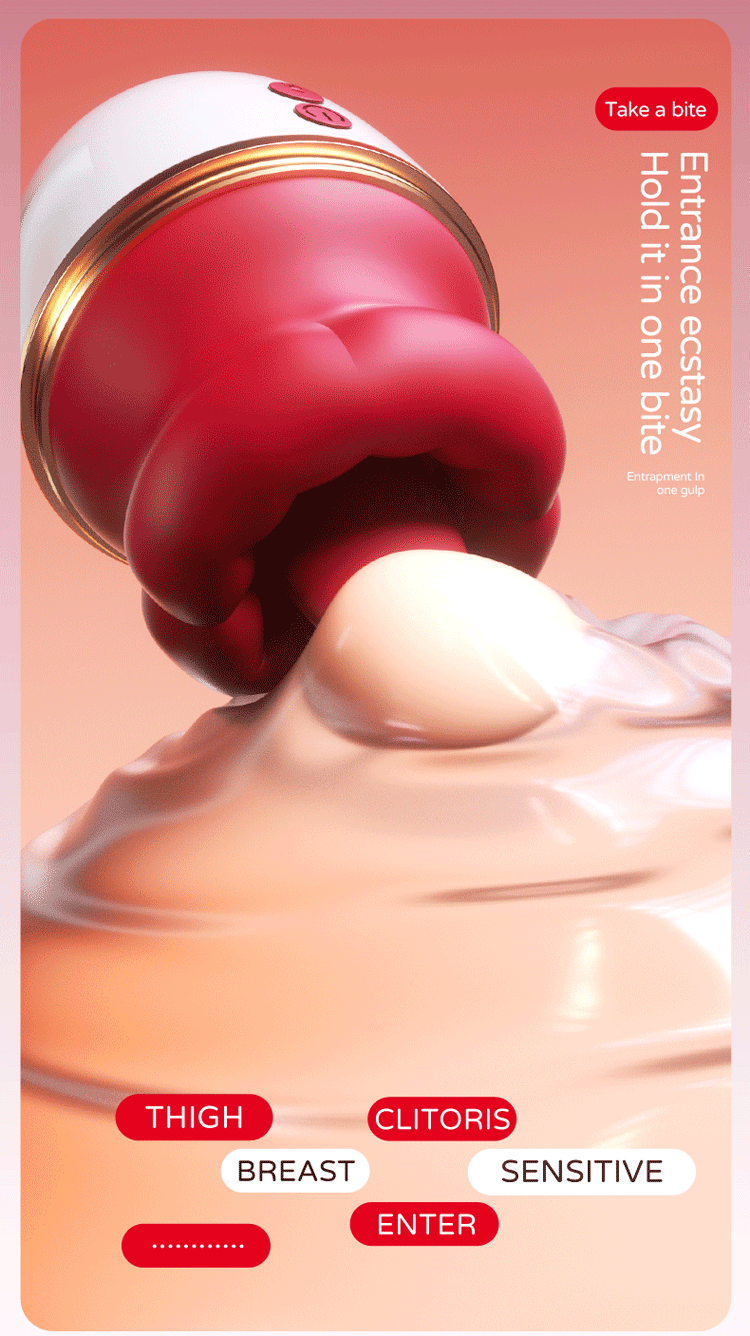 TongueGo - Ergonomic Bionic Suction Toy