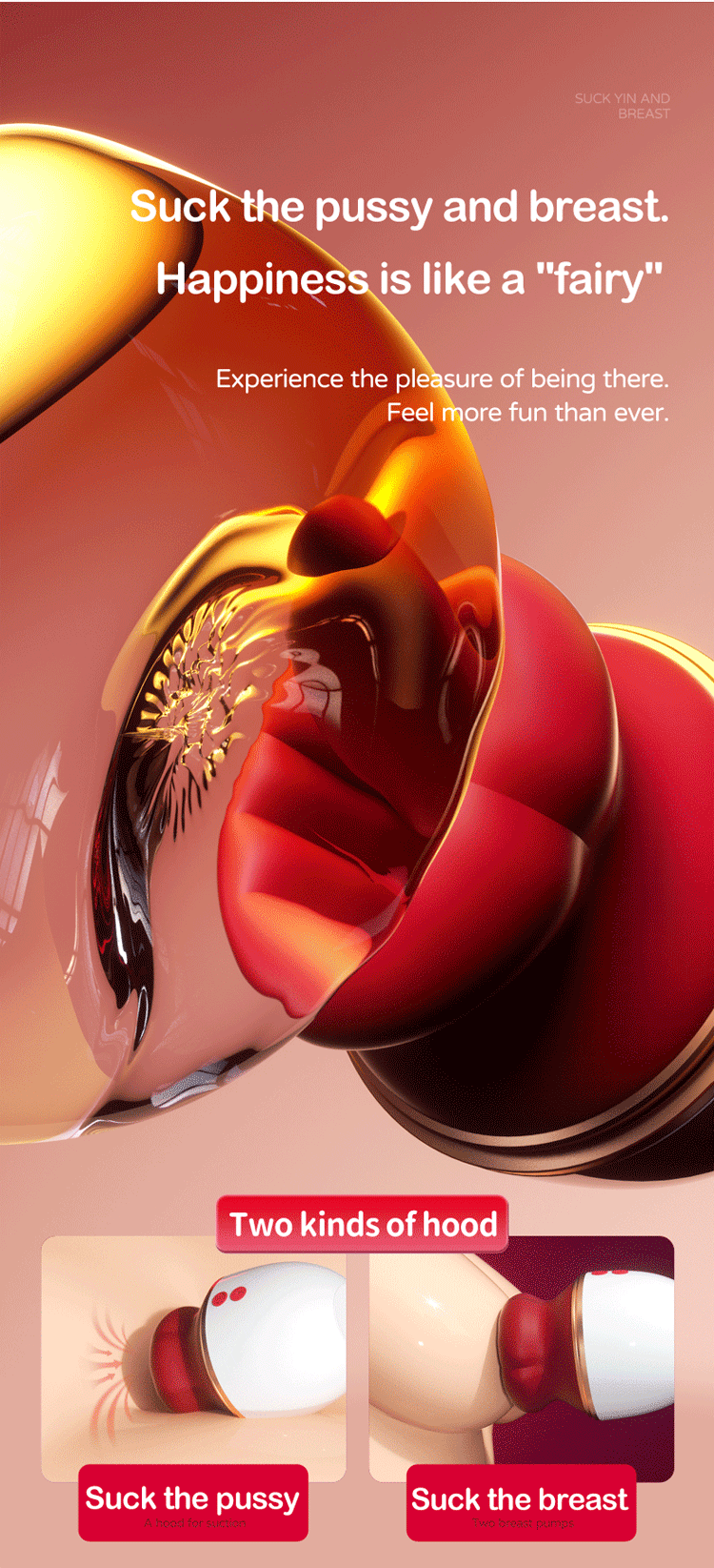 TongueGo - Ergonomic Bionic Suction Toy