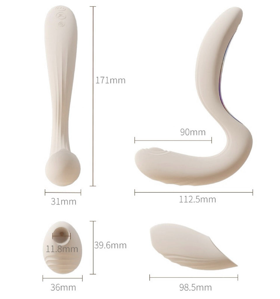 Dipper Pro 2 - AI Smart G-Spot Massager with Pulsation & Suction