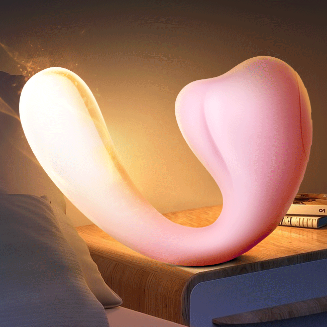 Elephant Nose - 360-degree Rotational Heated Dual Vibrator