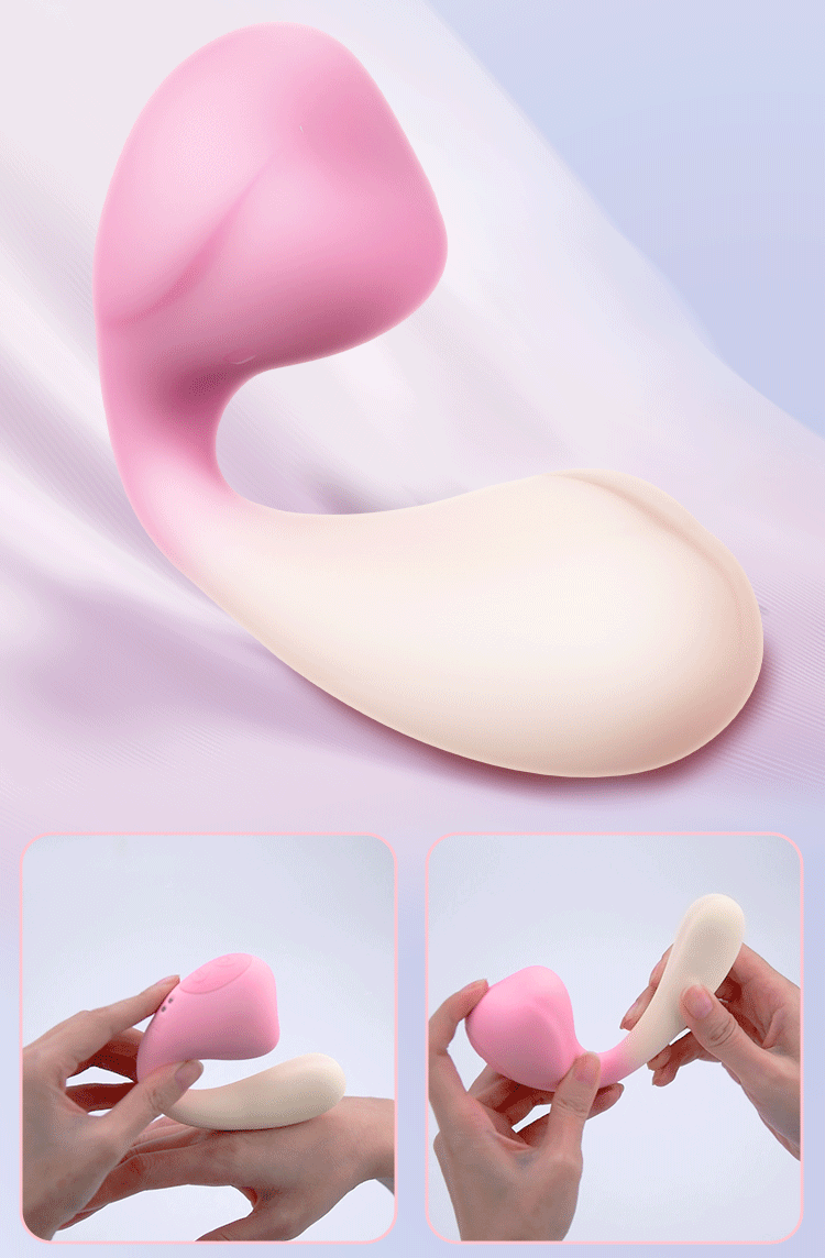 Elephant Nose - 360-degree Rotational Heated Dual Vibrator